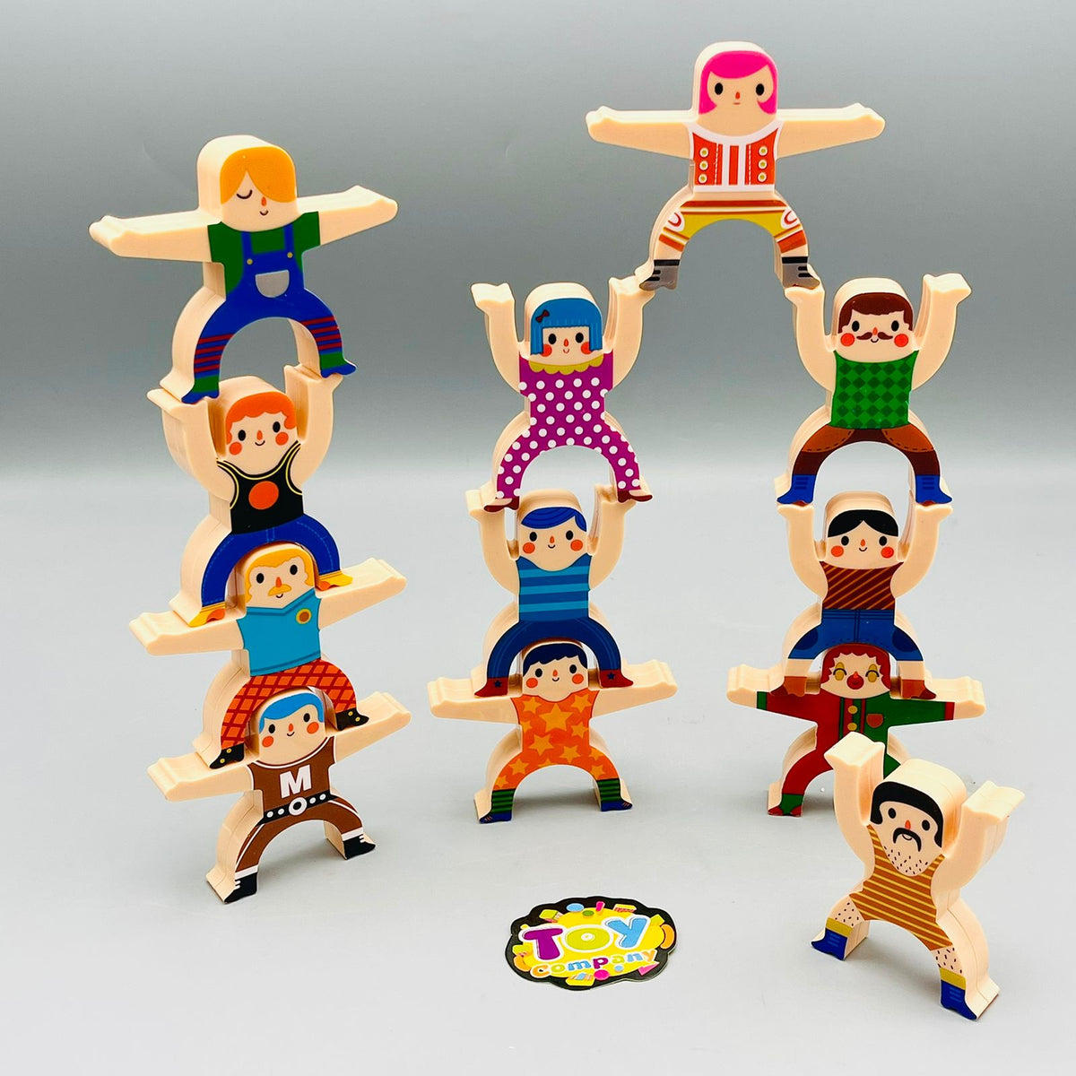 12Pcs Stacking Blocks Hercules Club