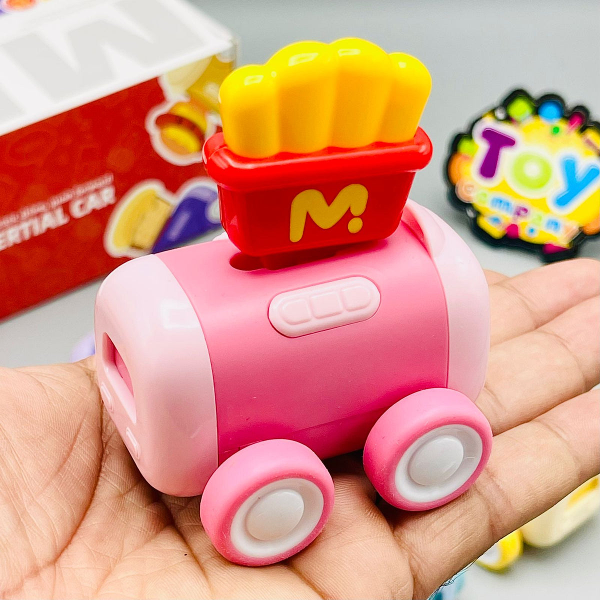 Premium Fast Food Friction Cars - Pack of 6