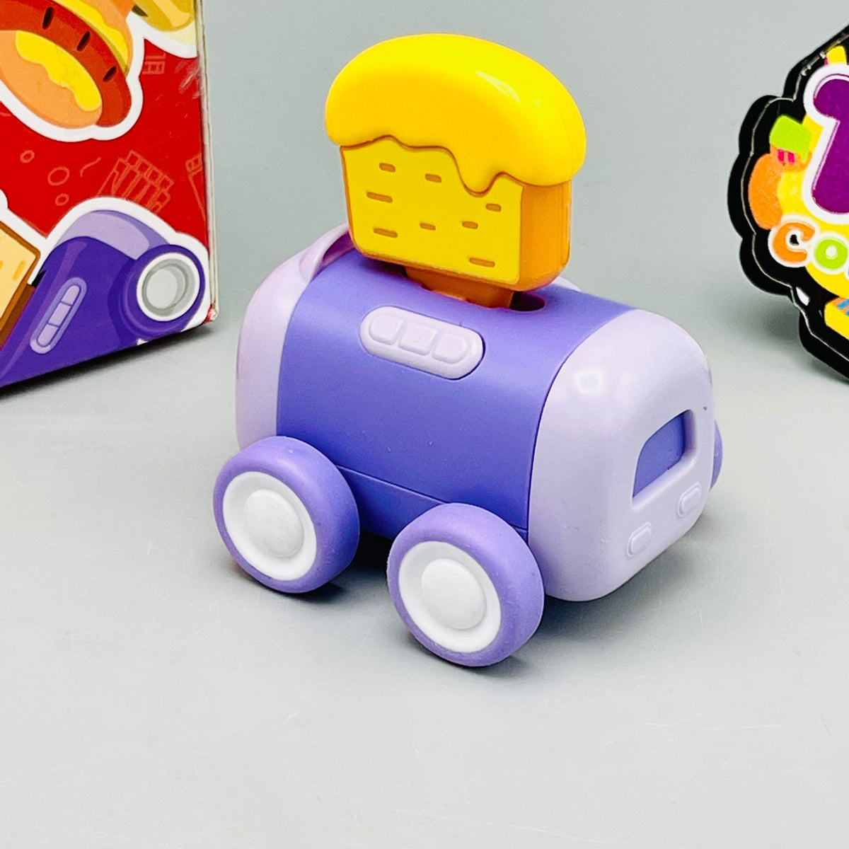 Premium Fast Food Friction Cars - Pack of 6