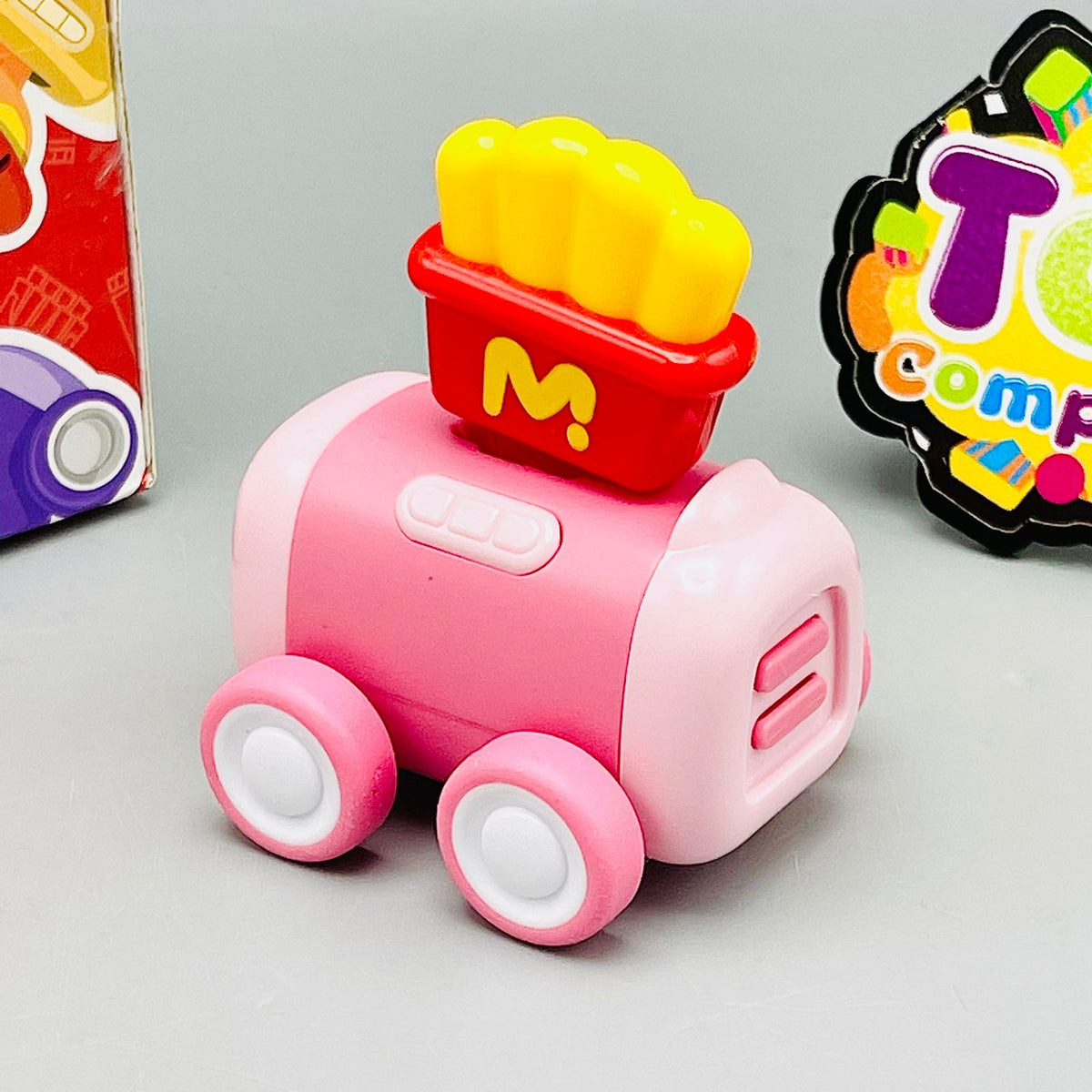Premium Fast Food Friction Cars - Pack of 6