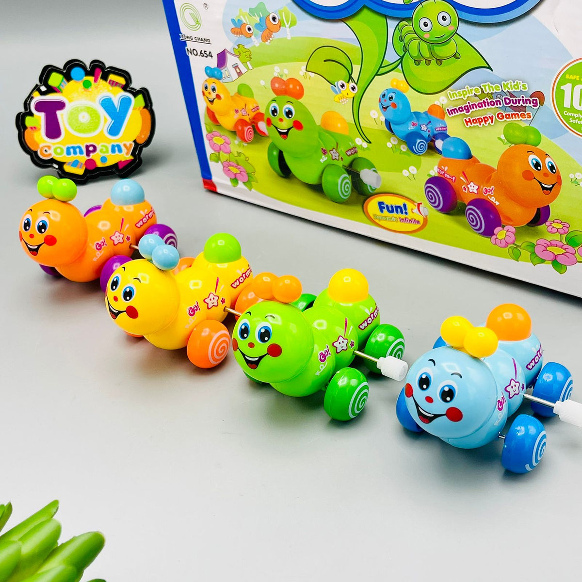 Wind up - Little Insect Caterpillar Toy