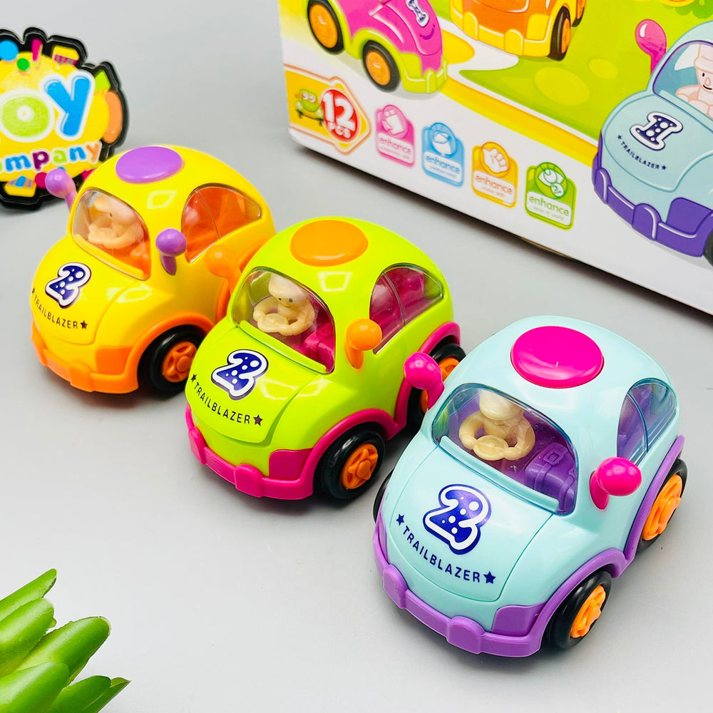 Friction Cartoon Inertial Car
