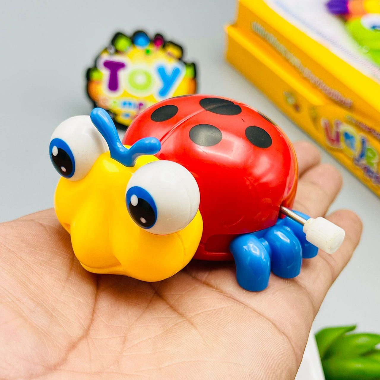 Wind up - Little Insect Lady Bug Toy