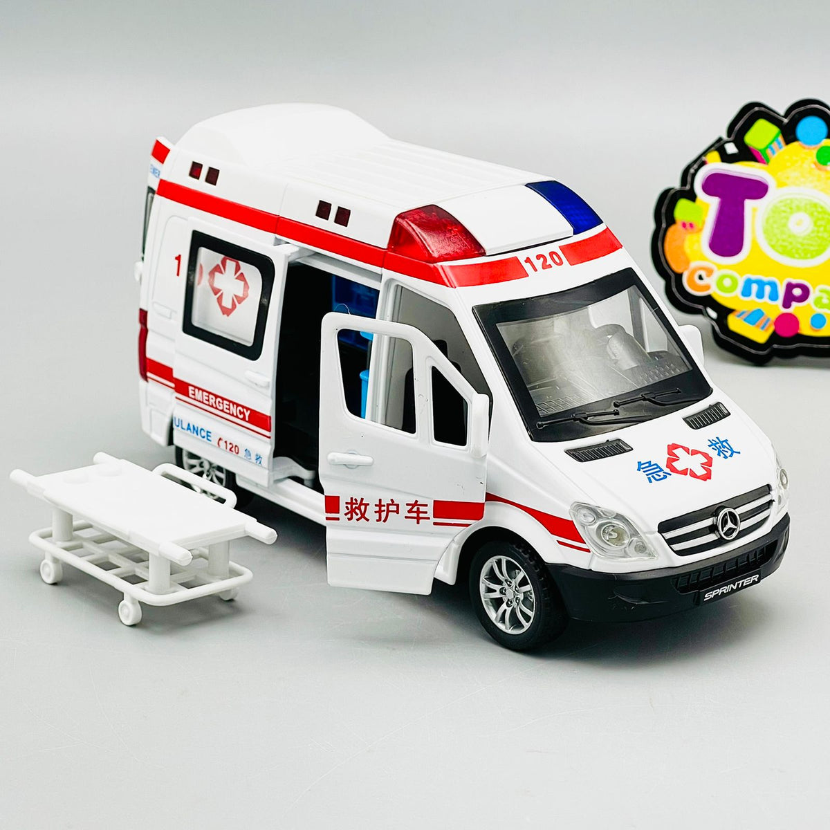 1:32 Diecast Ambulance Mercedes Benz Sprinter