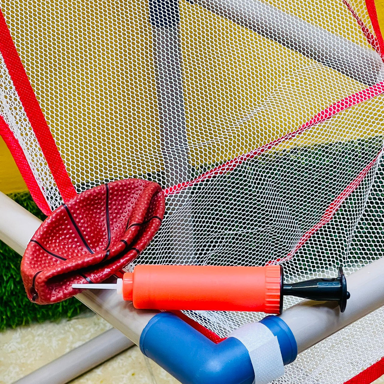 Basketball Play Set with Ball Hoop and Mesh