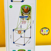 Basketball Play Set with Ball Hoop and Mesh
