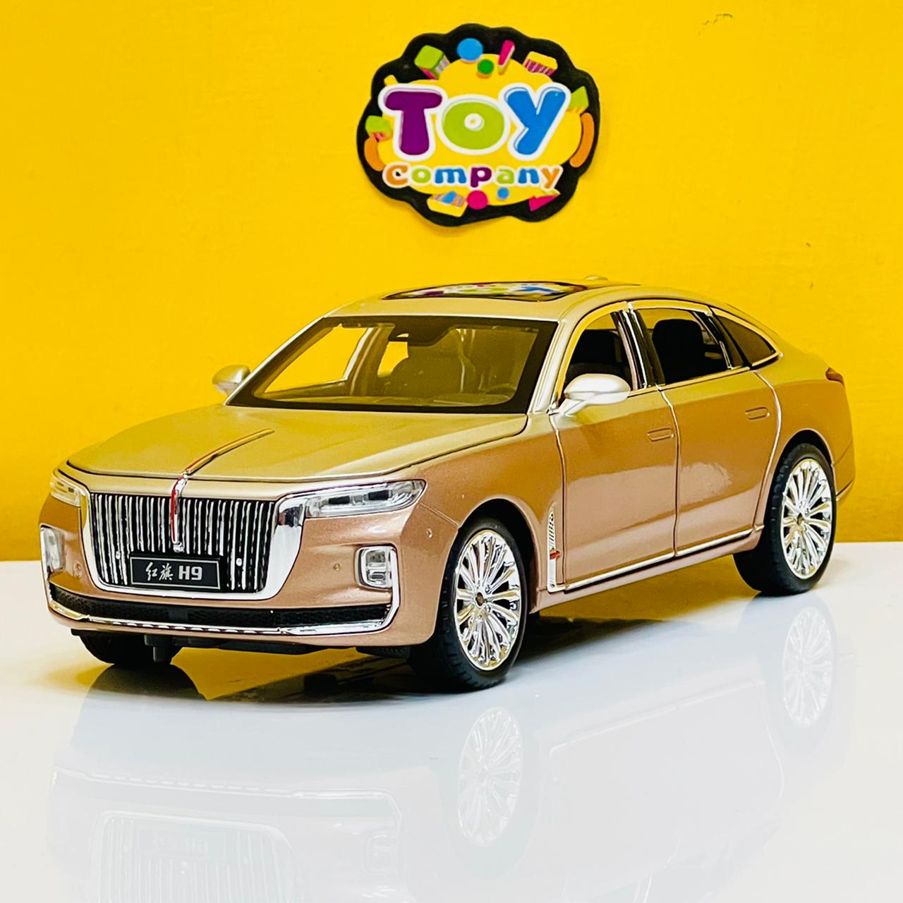 1:24 Diecast Hongqi H9 Luxury Model Car