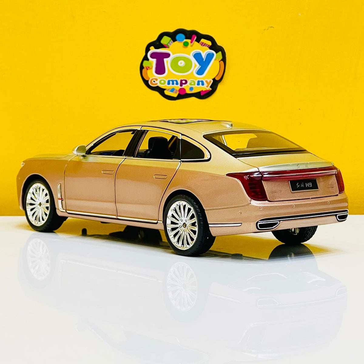 1:24 Diecast Hongqi H9 Luxury Model Car