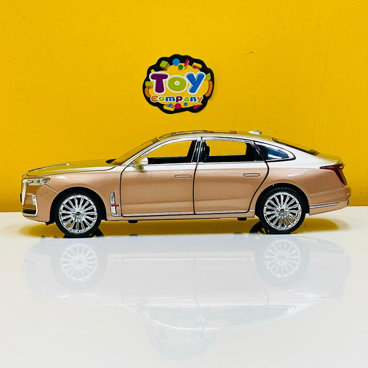 1:24 Diecast Hongqi H9 Luxury Model Car
