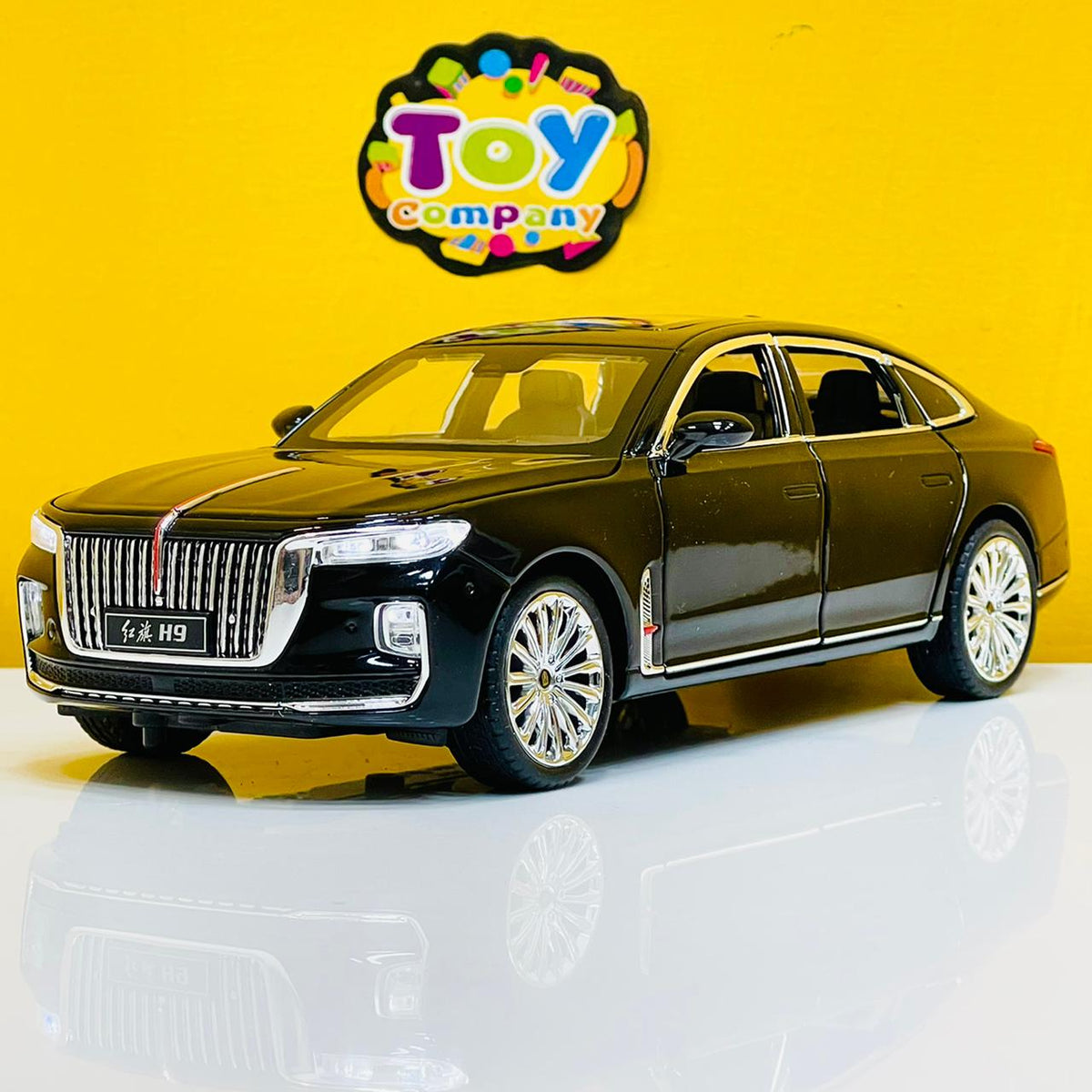 1:24 Diecast Hongqi H9 Luxury Model Car