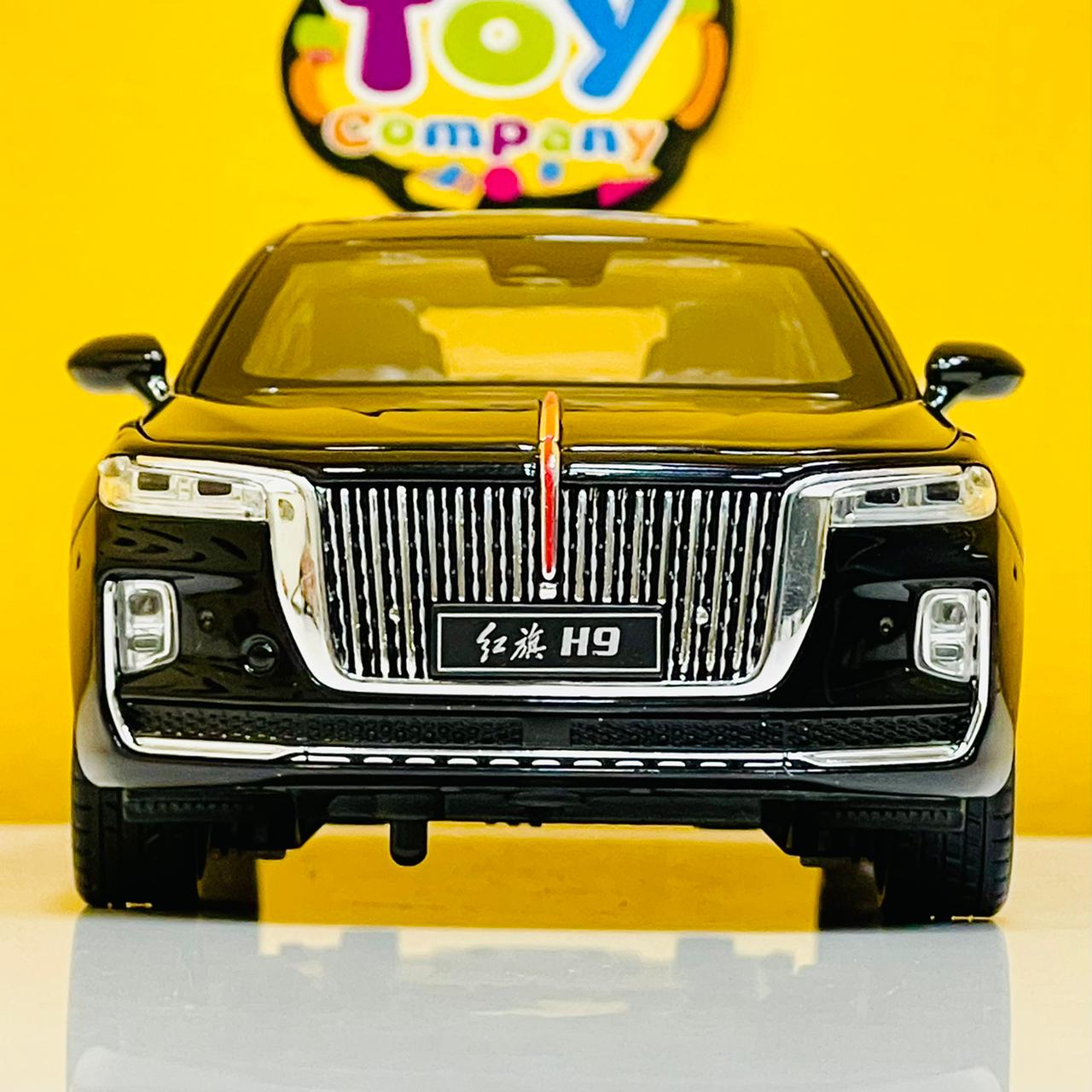 1:24 Diecast Hongqi H9 Luxury Model Car