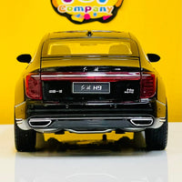 1:24 Diecast Hongqi H9 Luxury Model Car