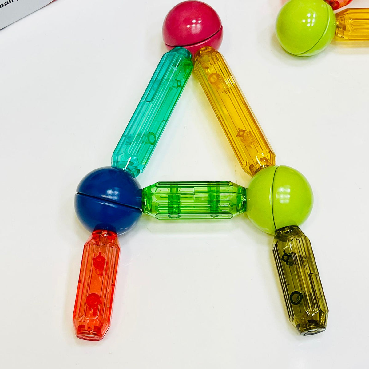 38 Pcs Magnetic Sticks with Strong Magnetic Power