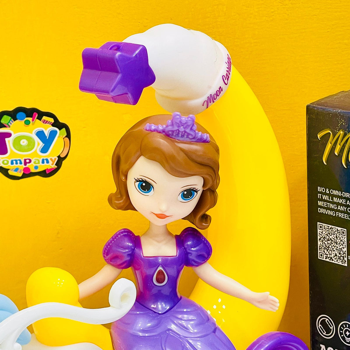 Princess Unicorn Moon Carriage with Light & Music