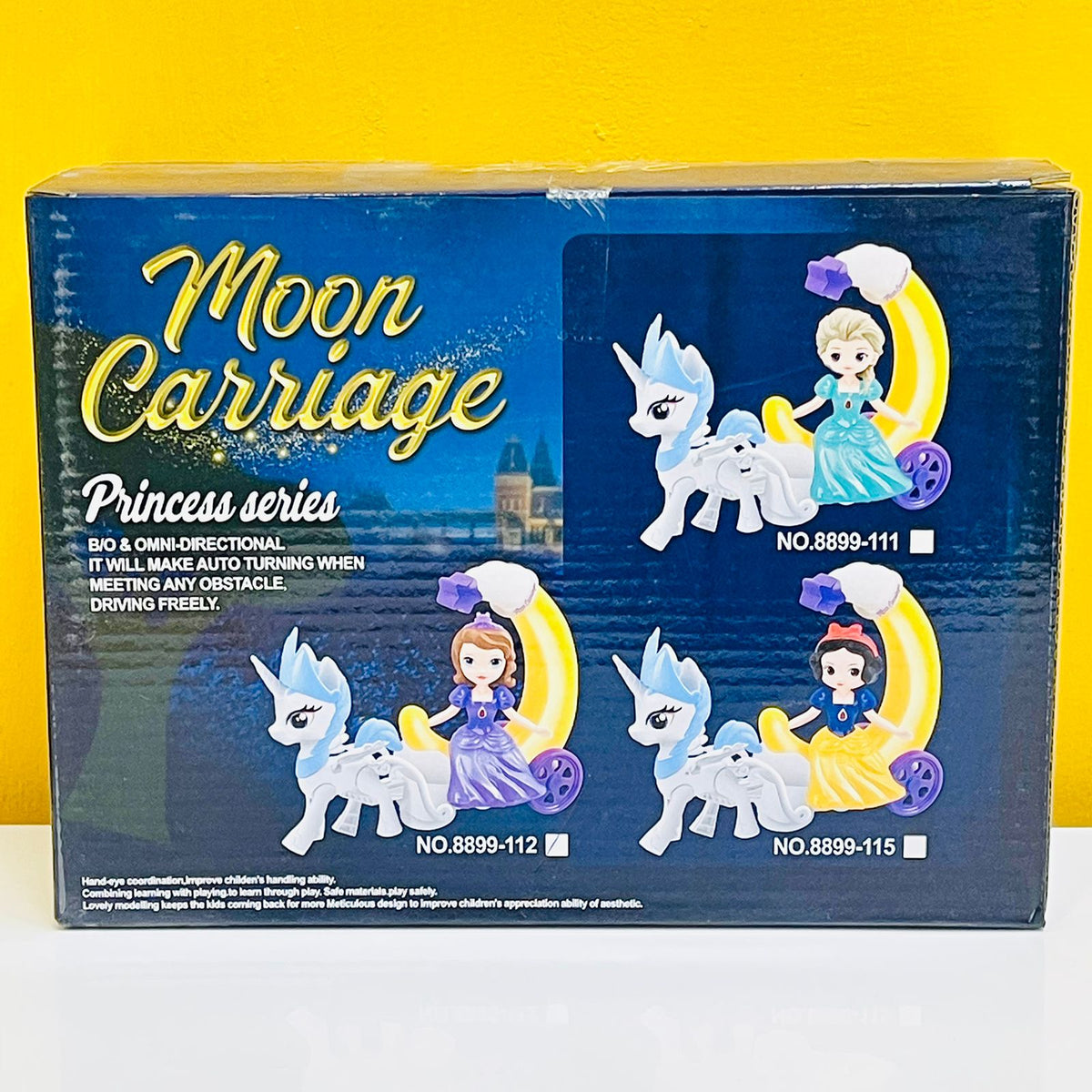 Princess Unicorn Moon Carriage with Light & Music