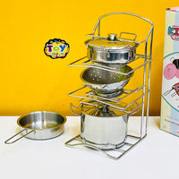 6Pcs Stainless Steel Kitchenware Set