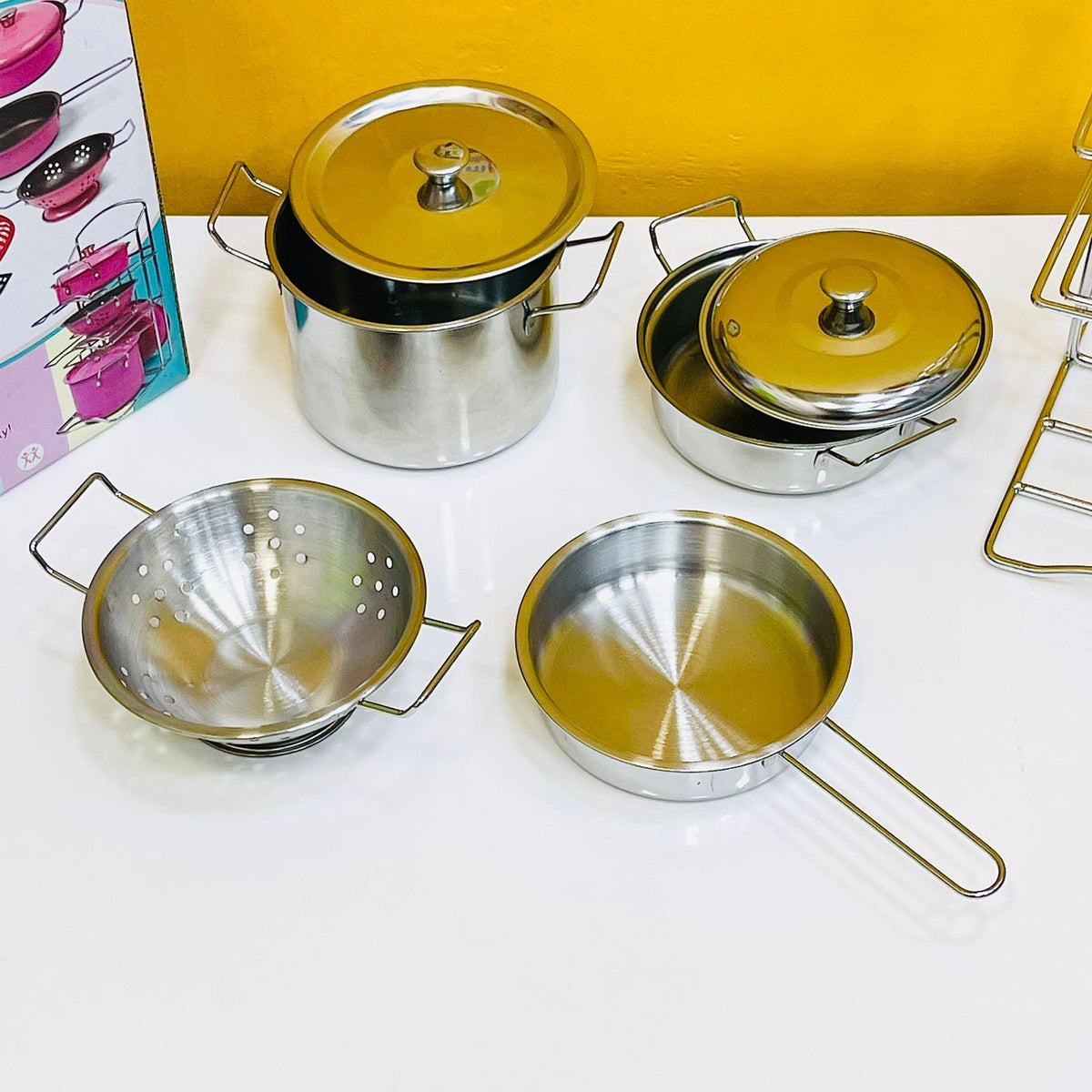 6Pcs Stainless Steel Kitchenware Set