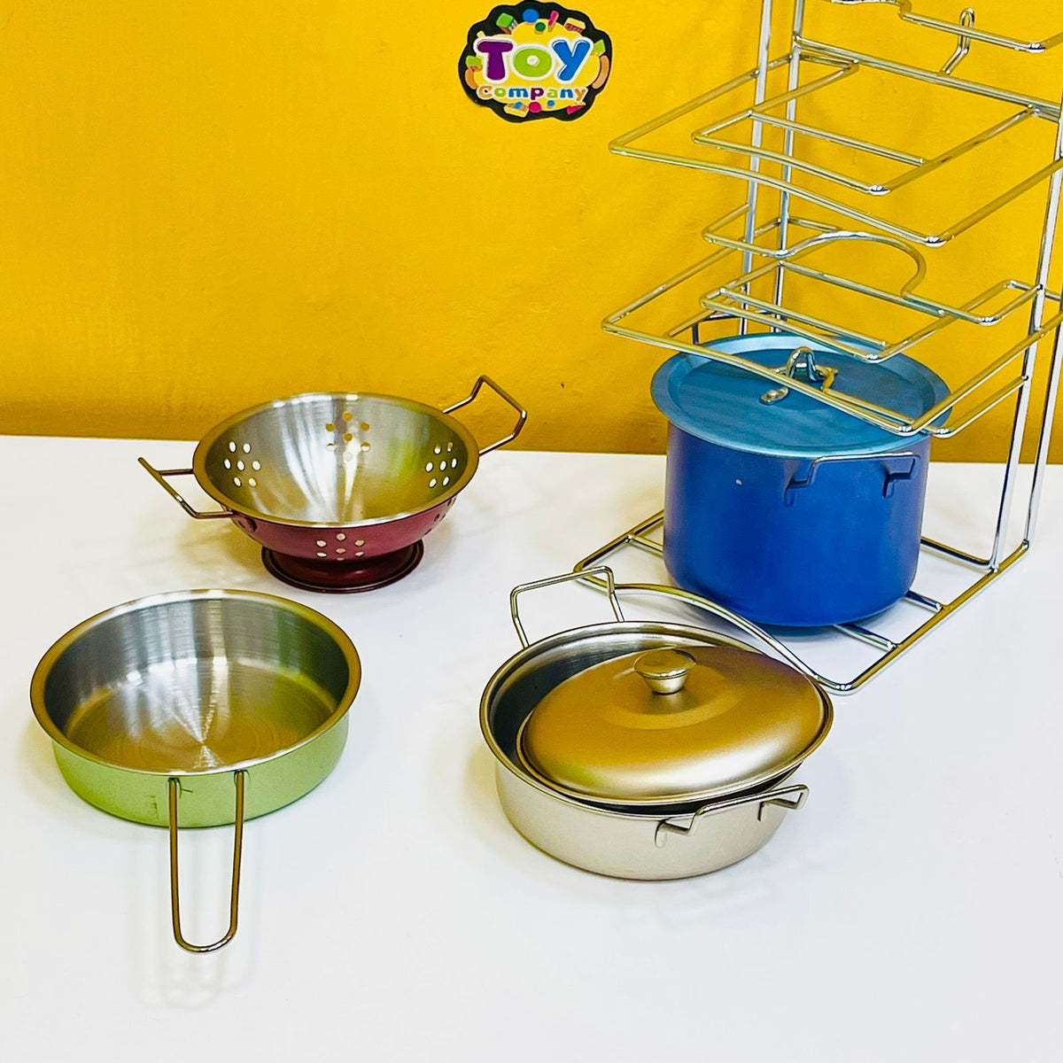 6Pcs Colorful Stainless Steel Kitchenware Set