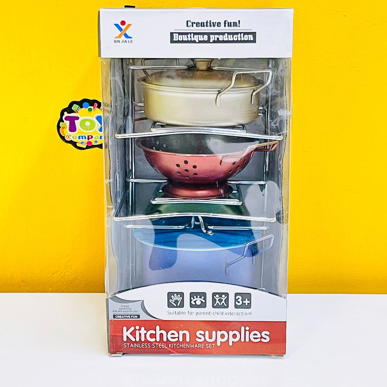 6Pcs Colorful Stainless Steel Kitchenware Set