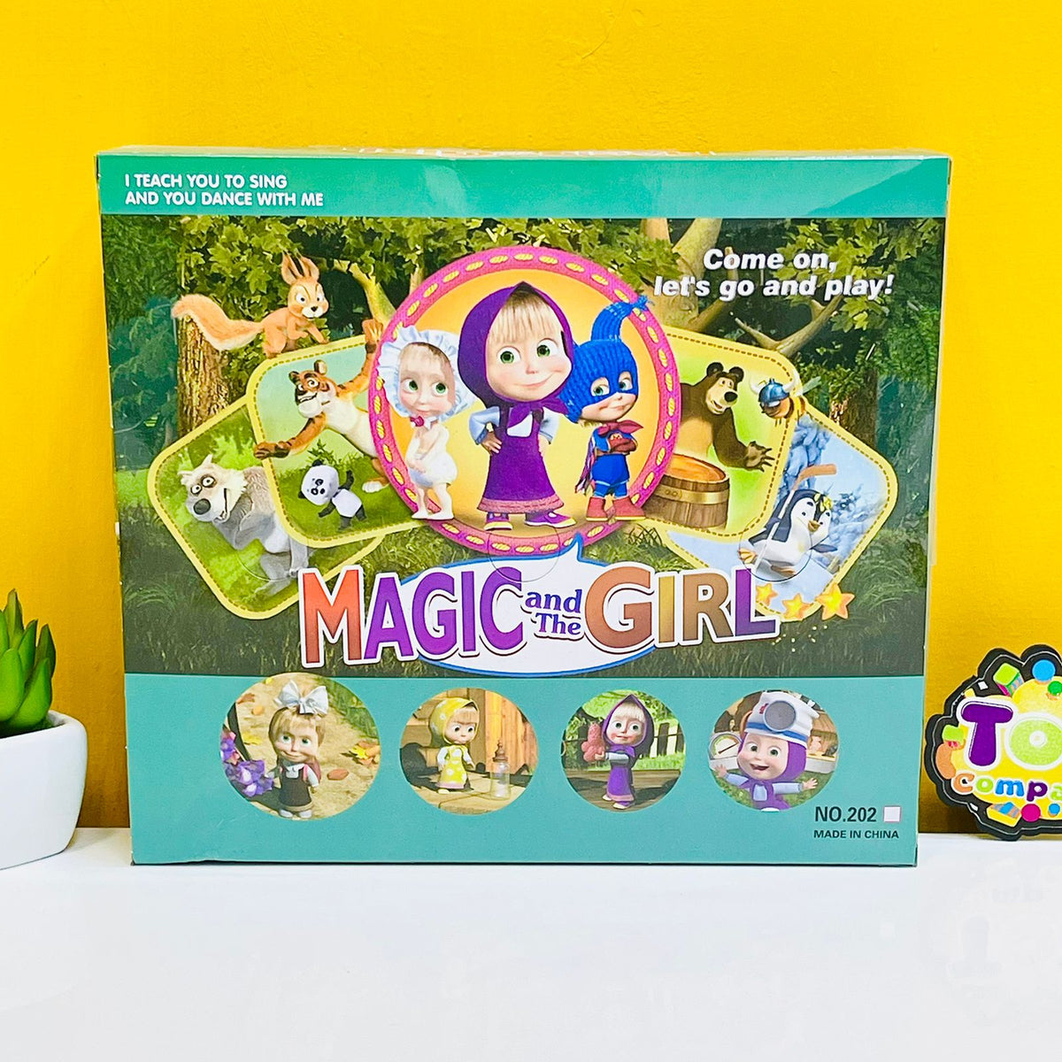 Magic & The Girl Masha Doll - Pack of 3