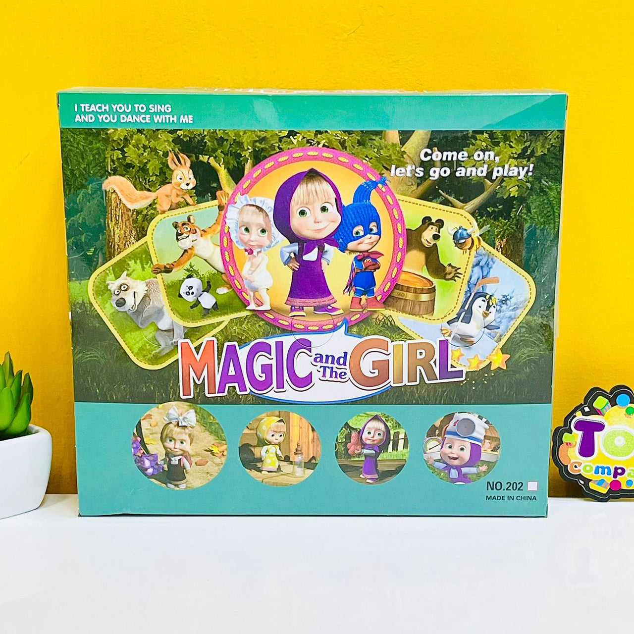 Magic & The Girl Masha Doll - Pack of 3