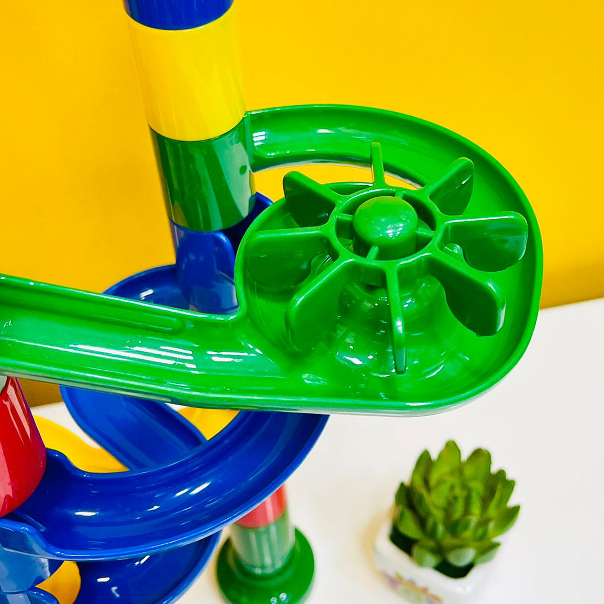 62Pcs Marble Run Pipeline Toys Set