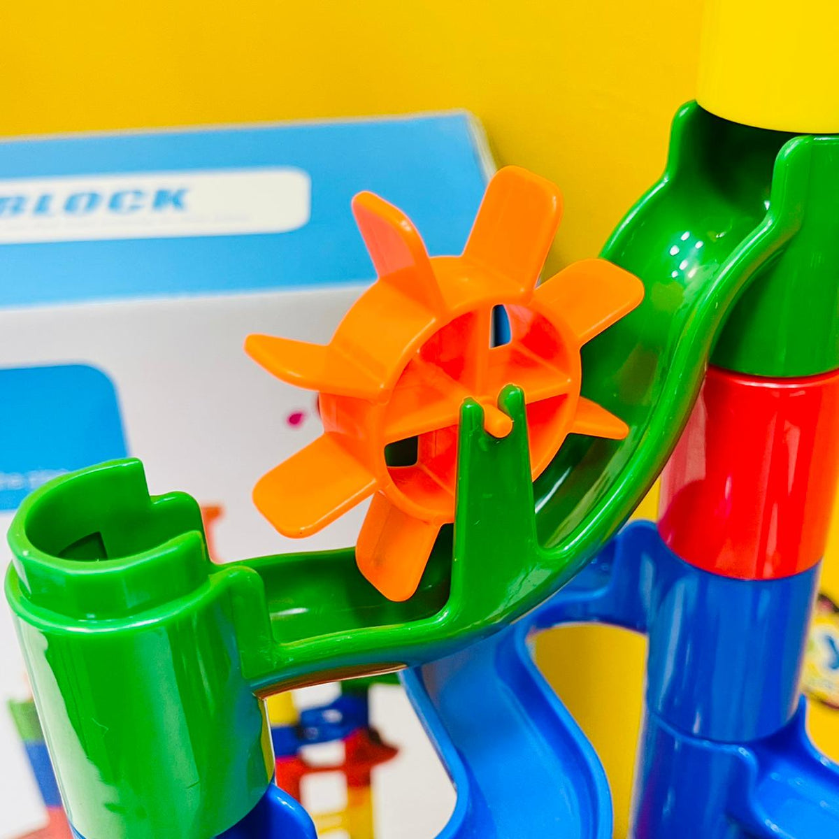 62Pcs Marble Run Pipeline Toys Set