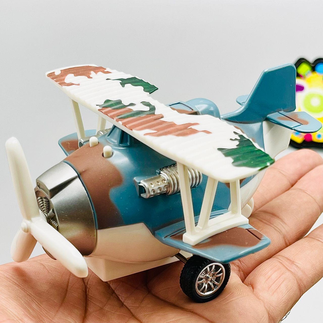 Pull-Back Diecast Aircraft Model with Lights & Sound