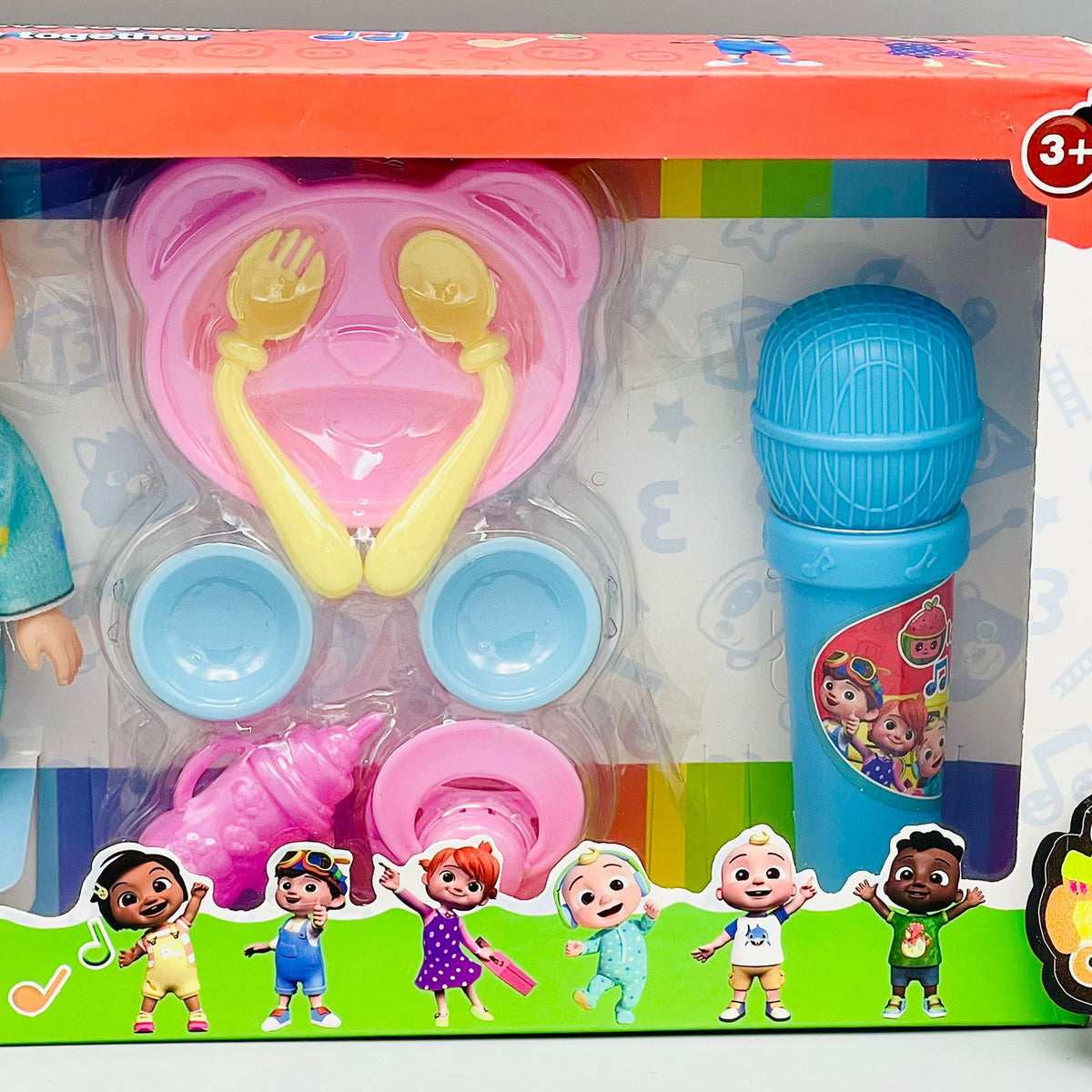 Cocomelon Figures with Feeding Accessories