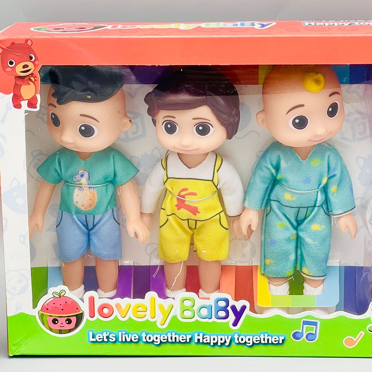 Cocomelon Figures with Feeding Accessories