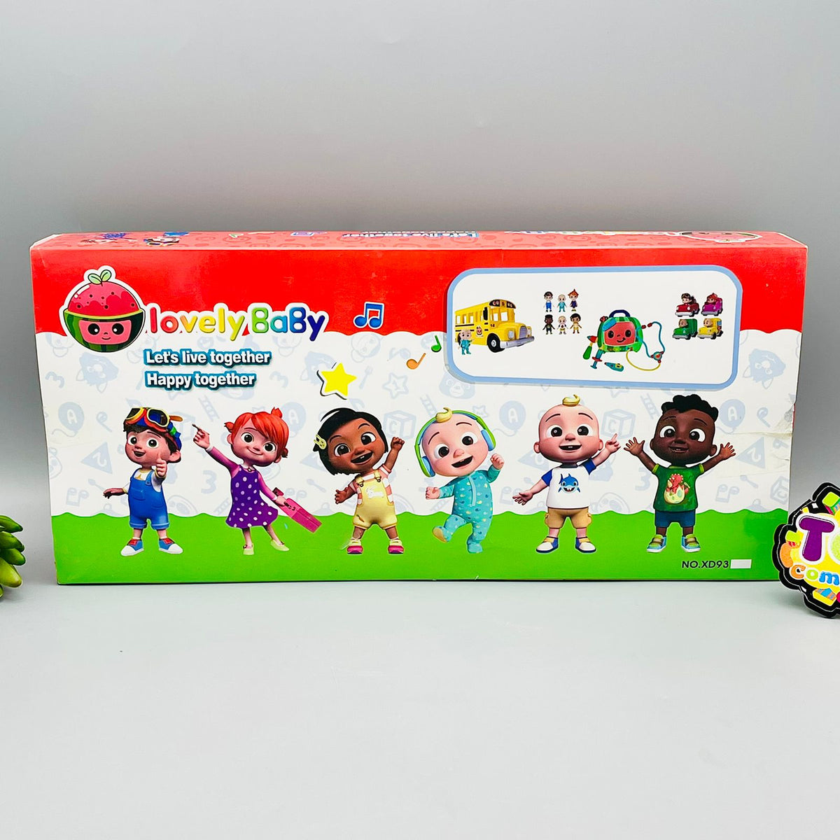 Cocomelon Figures with Feeding Accessories