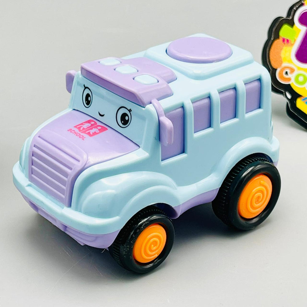 Friction Cartoon School Bus