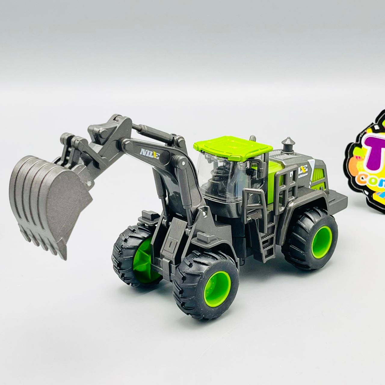 Diecast Alloy Engineering Excavator