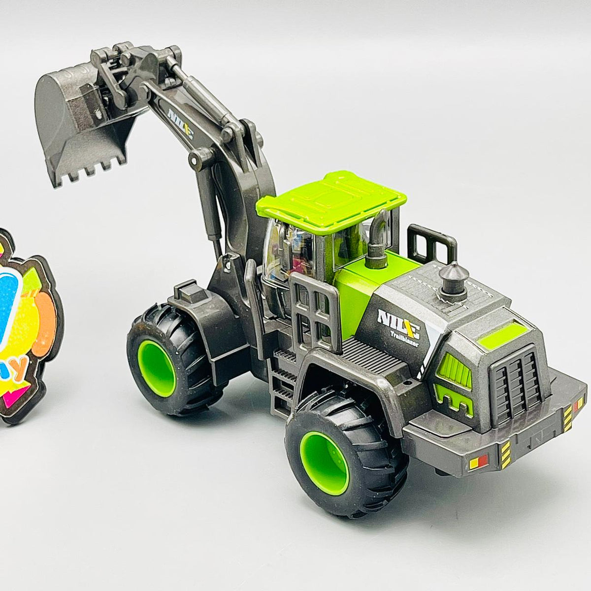 Diecast Alloy Engineering Excavator