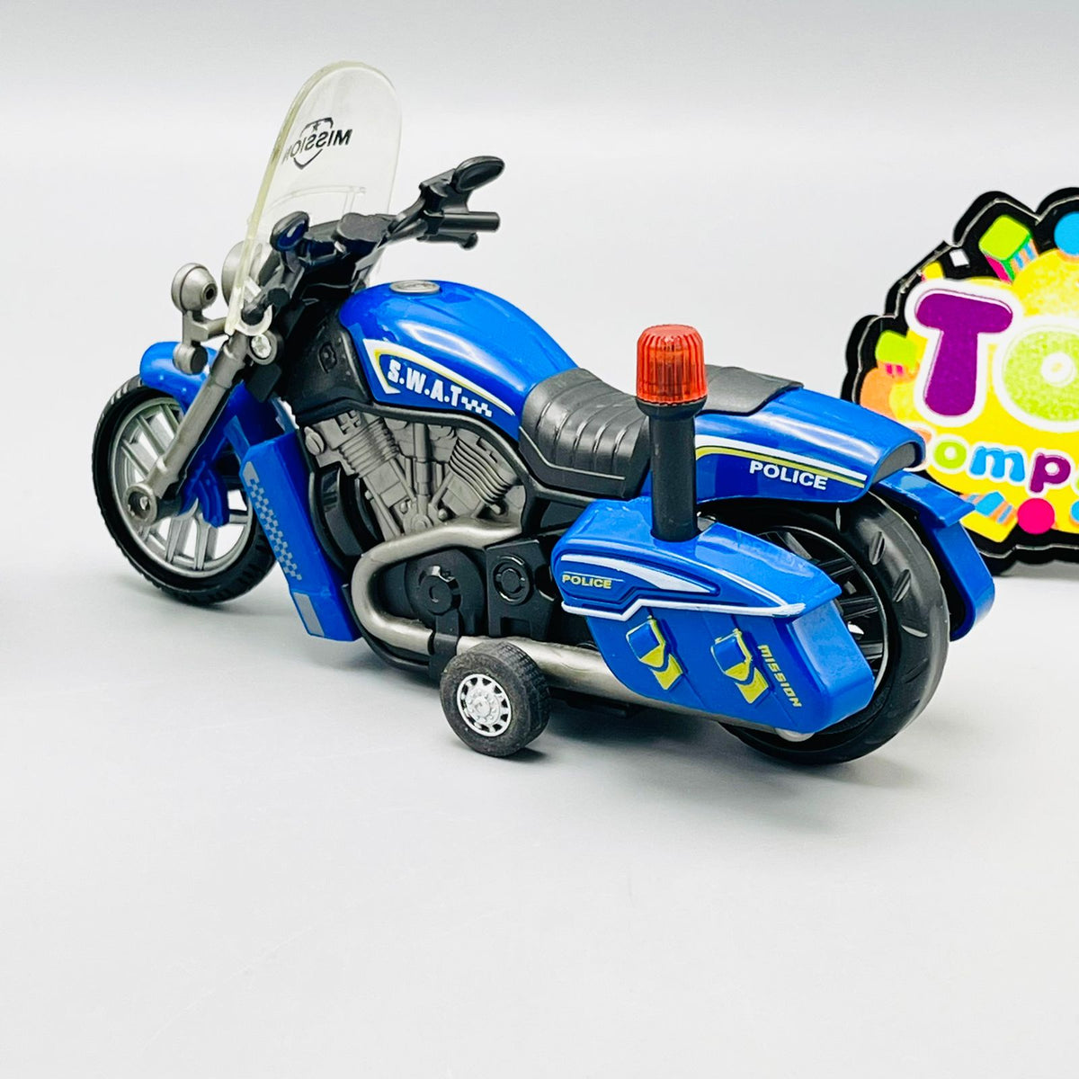 Police Simulation Bike with Light & Sound