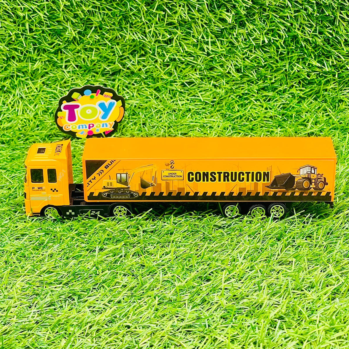 Miniature Diecast Container Truck - Assortment