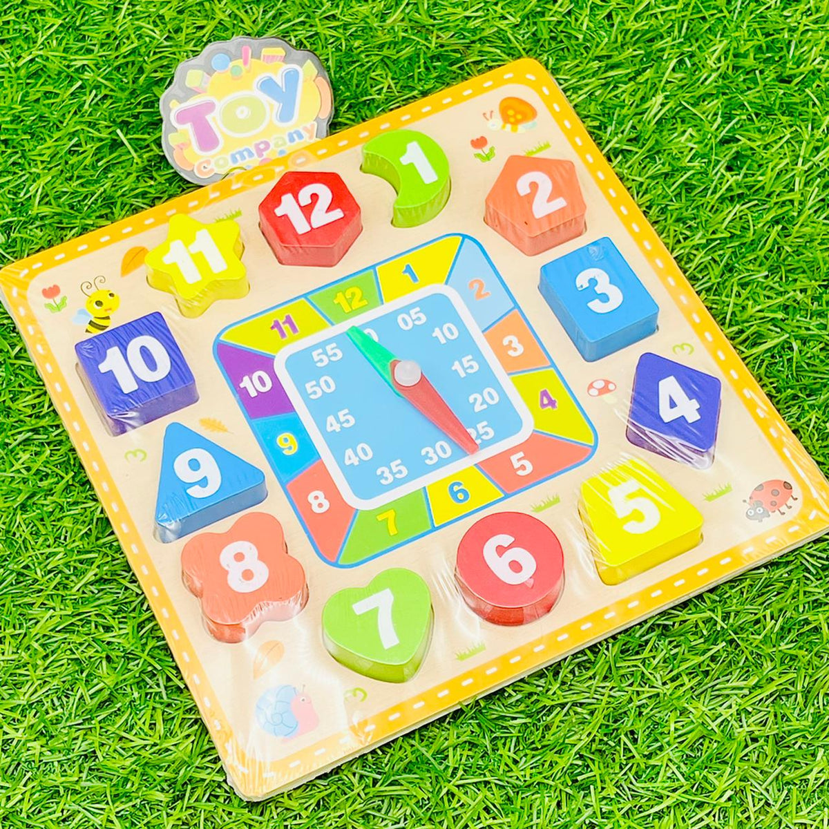 Wooden Educational Clock