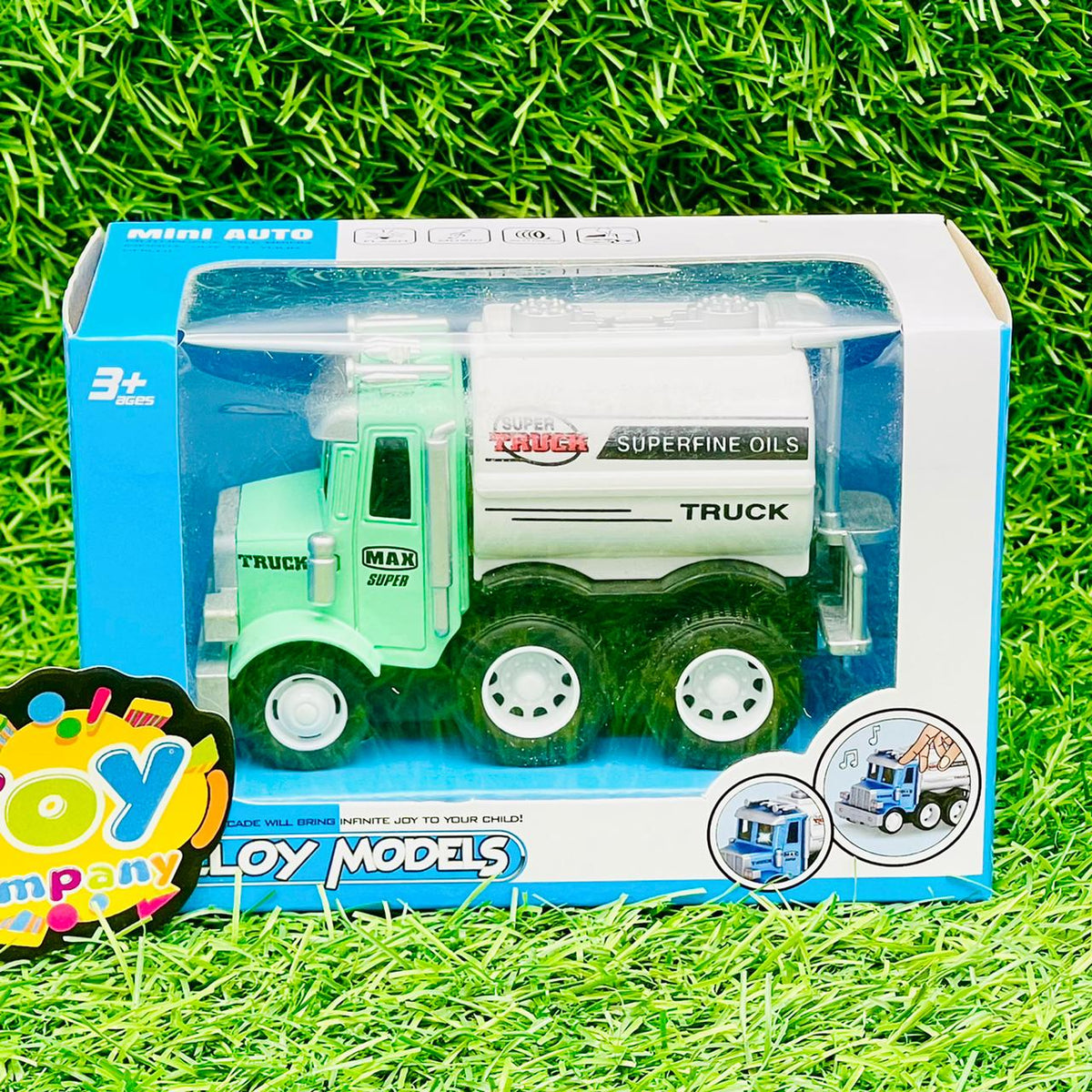 Mini Auto Diecast Oil Tanker Truck