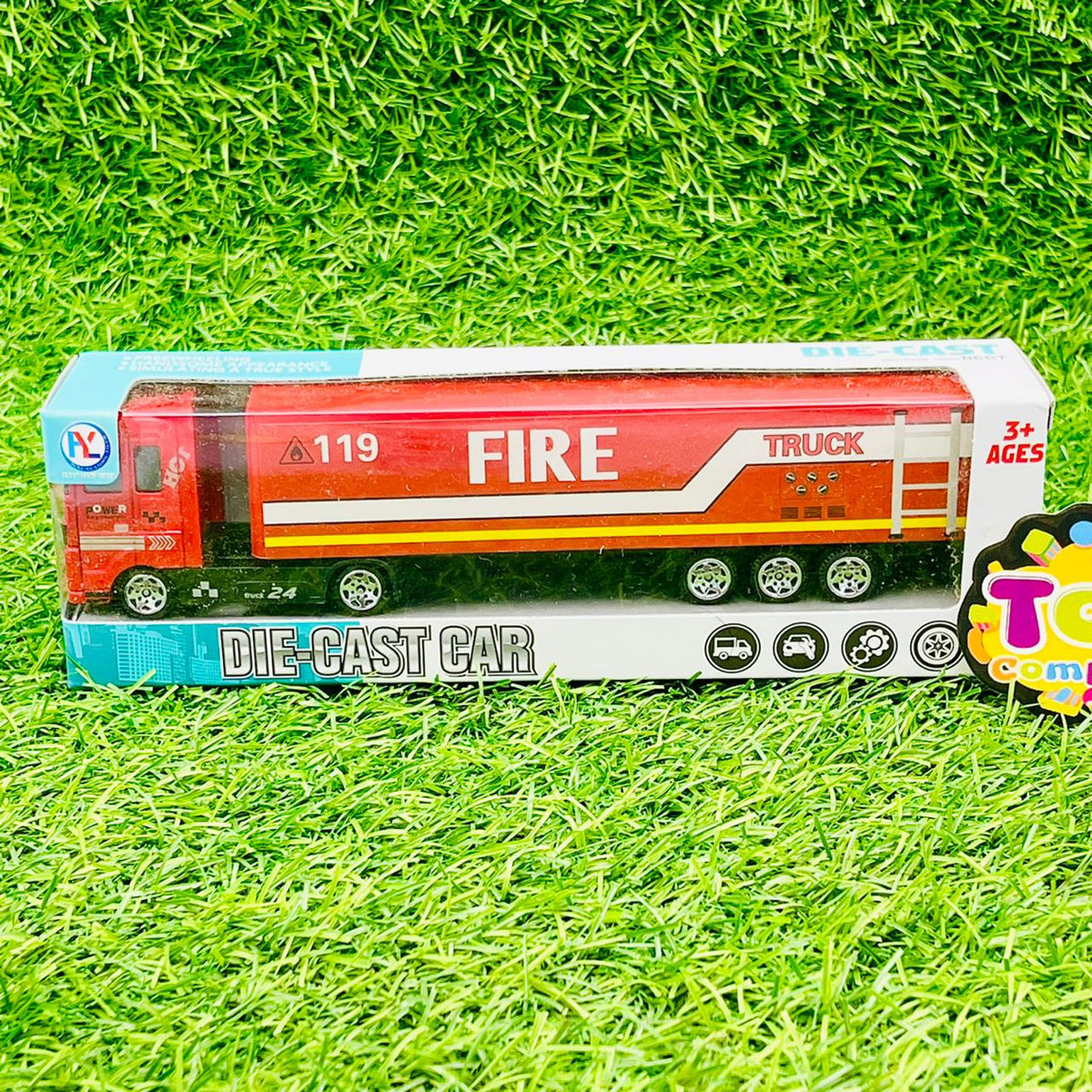 Miniature Diecast Container Truck - Assortment