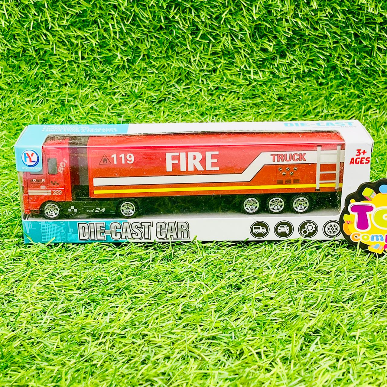 Miniature Diecast Container Truck - Assortment