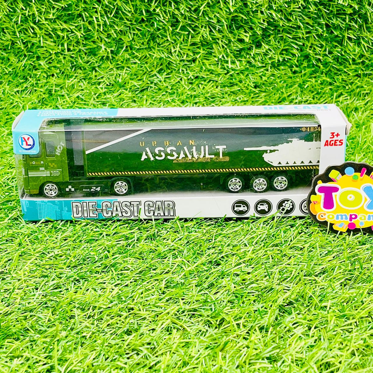 Miniature Diecast Container Truck - Assortment