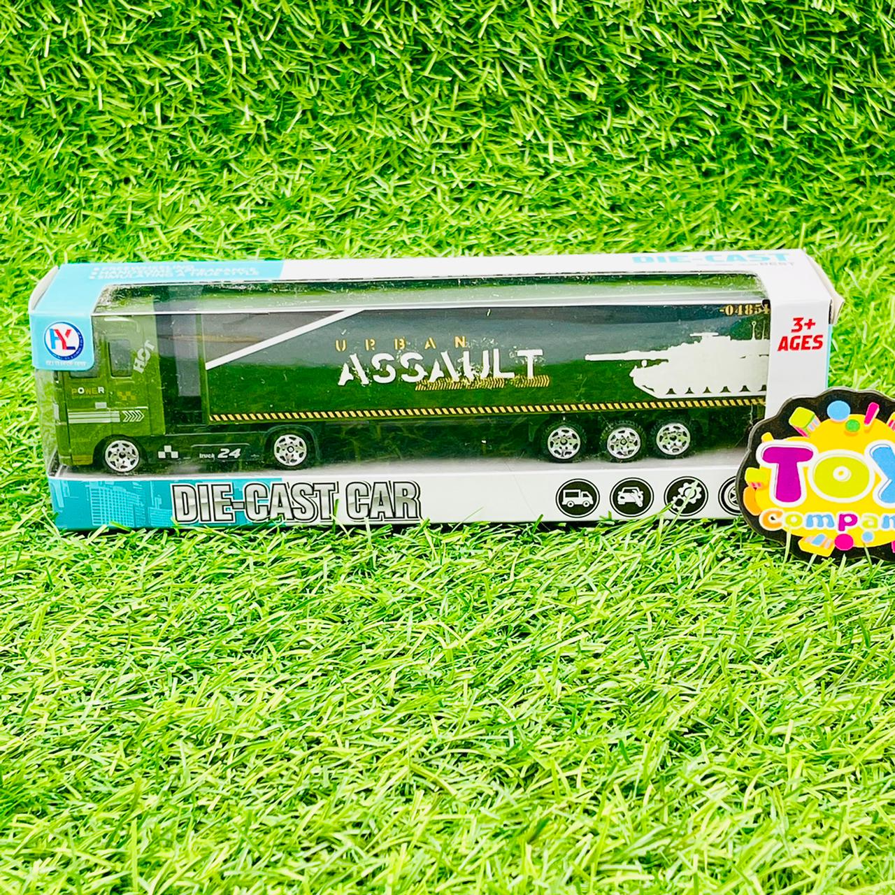Miniature Diecast Container Truck - Assortment