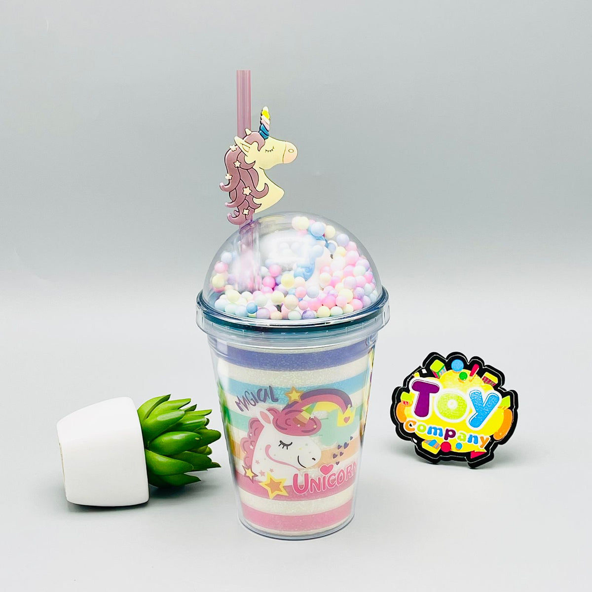 350ml Double Walled Unicorn Sipper