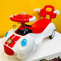 Dolphin Ride-On Twister Car with Side Supports