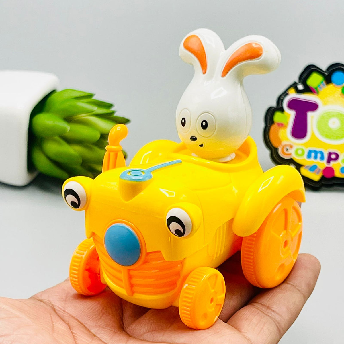 Cute Cartoon Friction Powered Animal Car