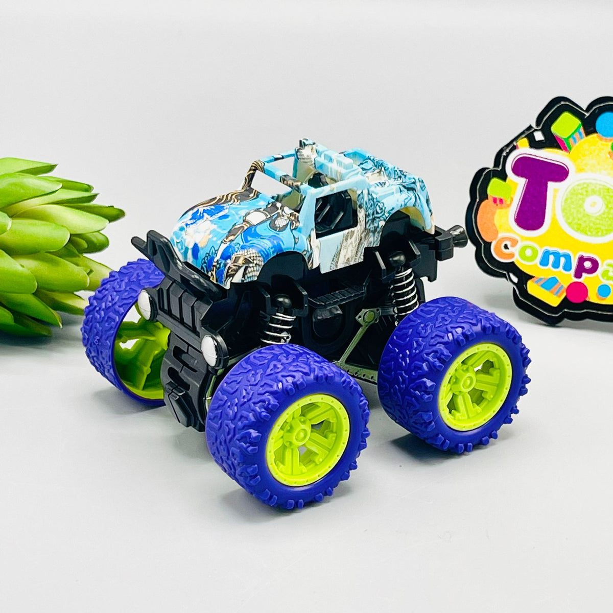 1:36 Friction Powered Monster Zap Car