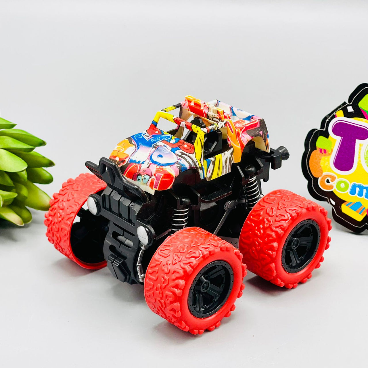 1:36 Friction Powered Monster Zap Car