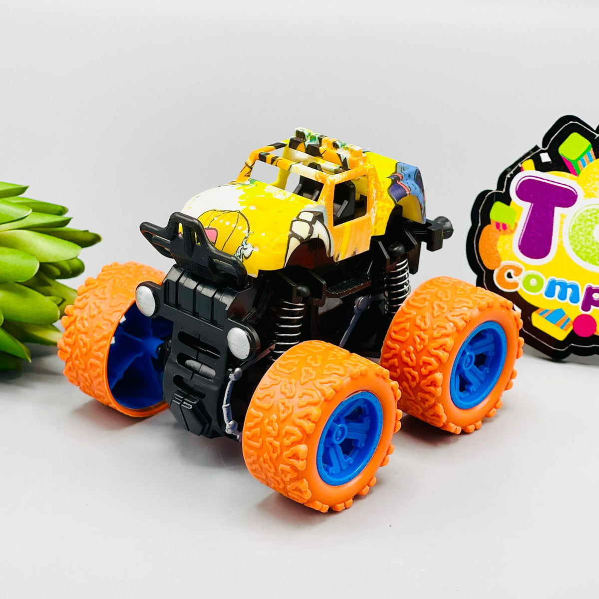 1:36 Friction Powered Monster Zap Car