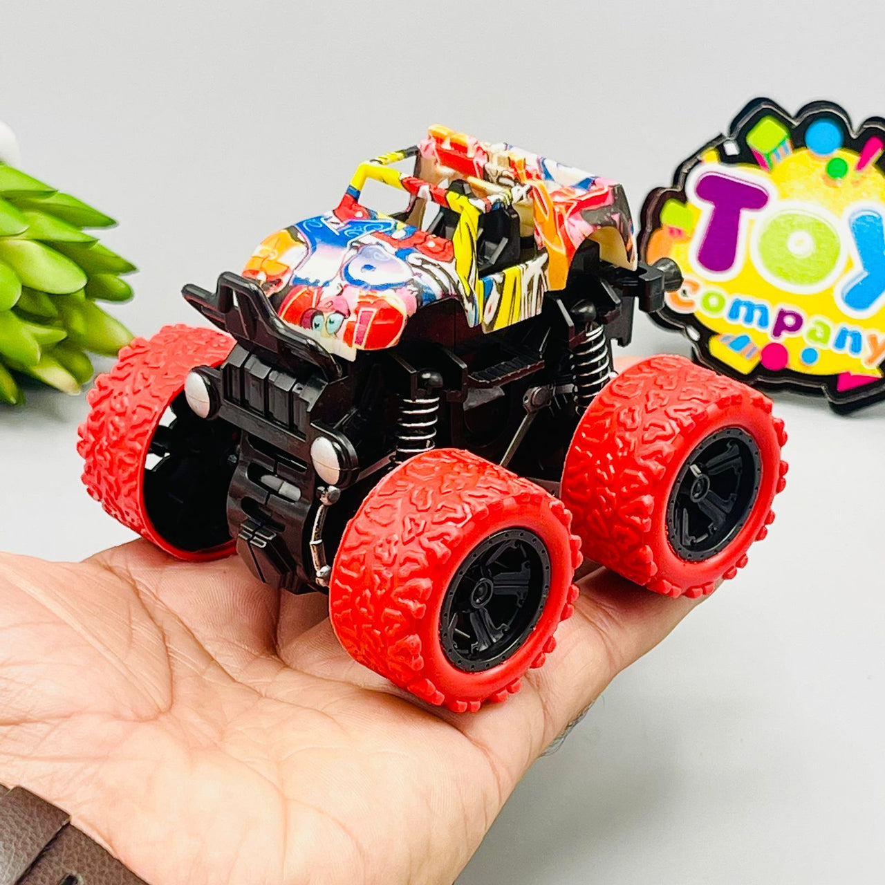 1:36 Friction Powered Monster Zap Car