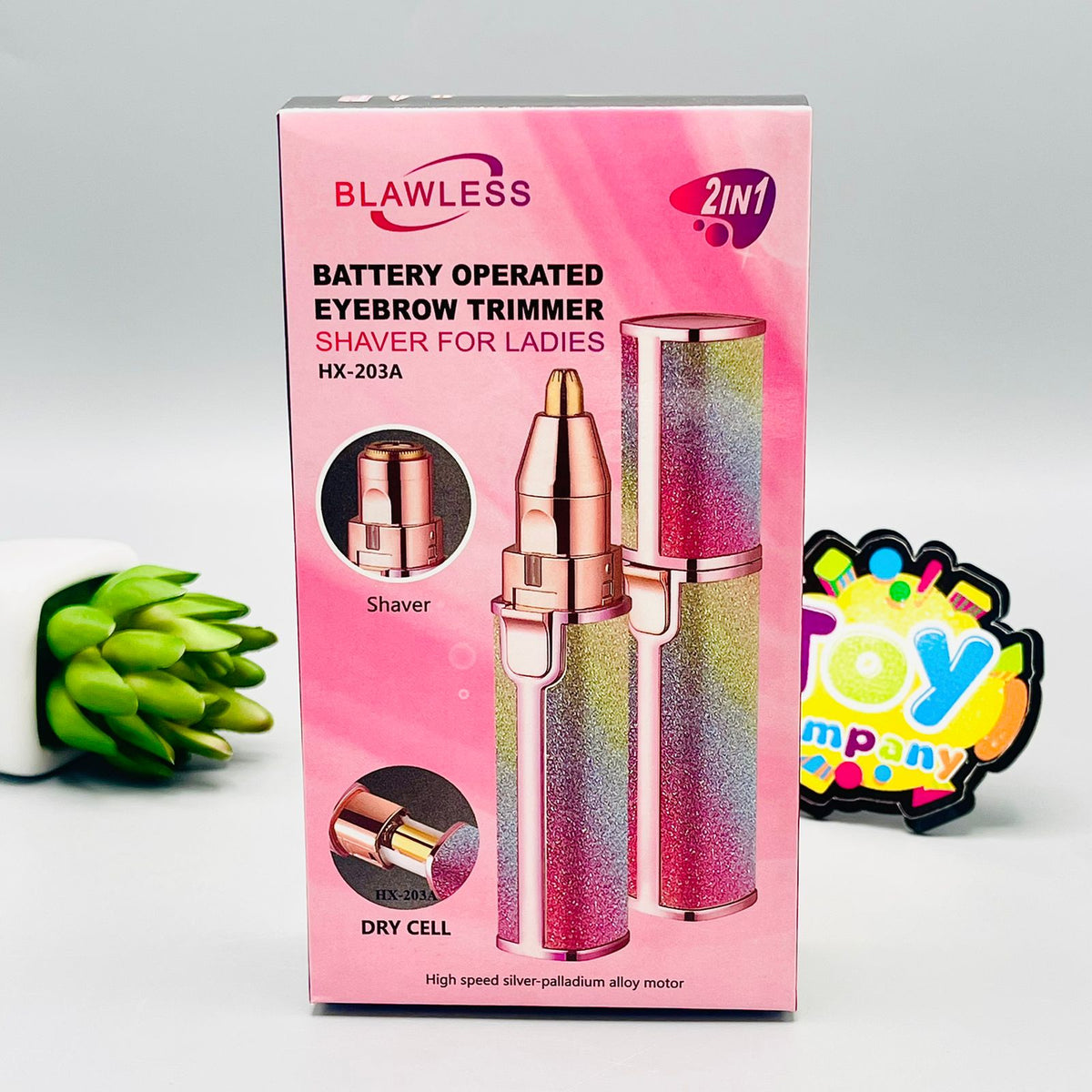 2-in-1 Rechargeable Eyebrow Trimmer